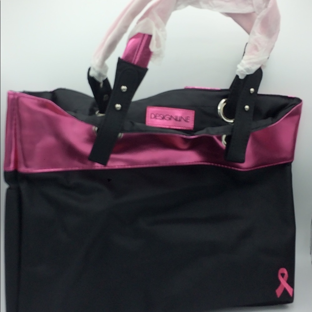 New Regis Designline  Breast Cancer Tote Bag pink